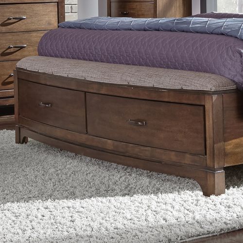 Evlon Panel Storage Bed