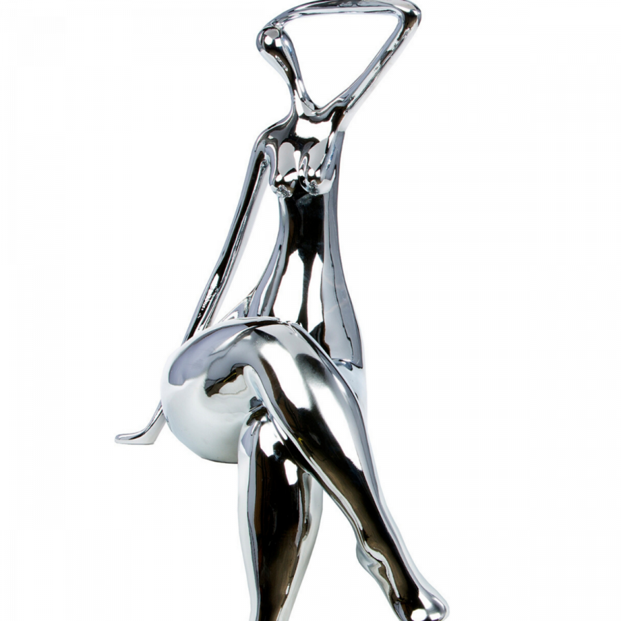Large Chrome Sculpture