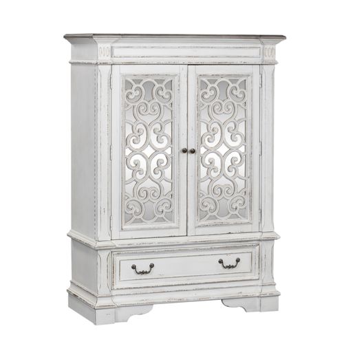 Abry Mirrored Door Chest