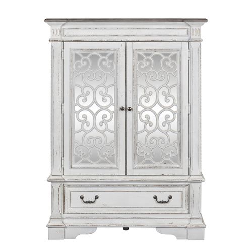 Abry Mirrored Door Chest