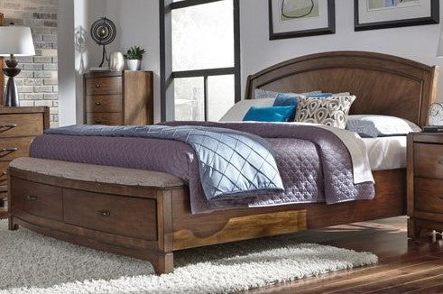 Evlon Panel Storage Bed