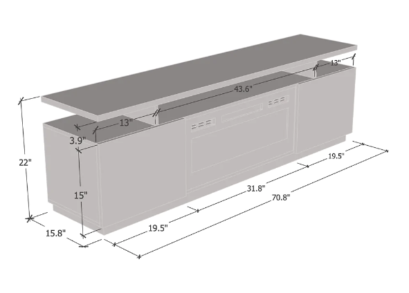 A1 Electric Fireplace