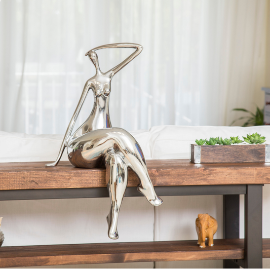 Large Chrome Sculpture